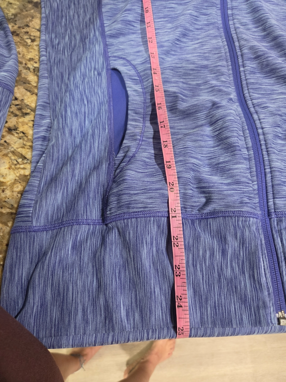 prAna Women's Blue Zip-Up Hooded Jacket - Picture 8 of 10